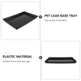 thumbnail image 5 of HLONK Plastic Replacement Tray for Pet Crate - Black, 5 of 5