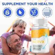 NervX Advanced Nerve Support Supplement Pills All Natural Ingredients Nerv X 120 Capsules