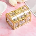 thumbnail image 6 of STOBOK little plastic treasure chest Treasure Box Transparent 1Pack Classic Design Storage Holder Children, 6 of 7