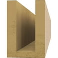 thumbnail image 4 of Ekena Millwork 4"W x 6"H x 36"L Block Woodgrain TimberThane Rafter Tail, Primed Tan, 4 of 6
