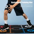 thumbnail image 1 of Basketball Training Mat Non-Slip Foldable Dribble Training Mat Basketball Indoor Ourdoor Equipment, Teenager, 1 of 7
