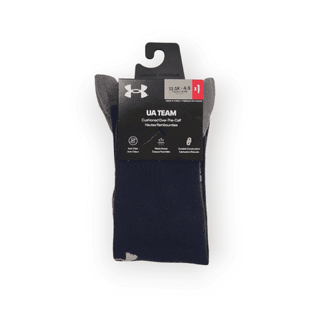 Under Armour Kids&s; Team Over-The-Calf Baseball/Softball Socks (Midnight Navy/Graph/Wht)