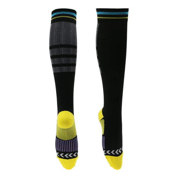 Calcetines de ciclismo únicos, antideslizantes y desodorantes, color negro, talla única