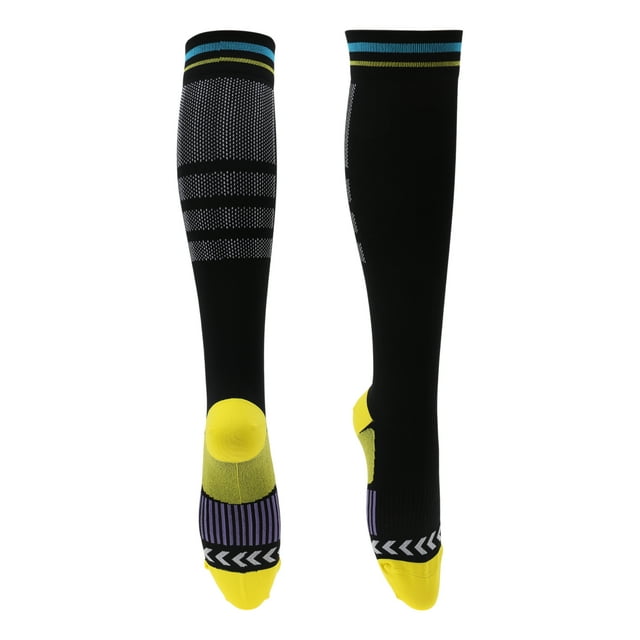 Calcetines de ciclismo únicos, antideslizantes y desodorantes, color negro, talla única