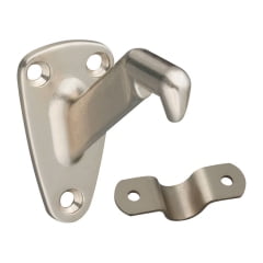 

National Hardware National Hardware - N325-548 - Silver Zinc Die Cast w/Steel Strap Handrail Bracket 3.31 in. L 250 lb.
