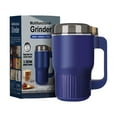 thumbnail image 2 of Molinillo de café eléctrico, molinillo de especias Personal, 130W, 240V, granos de grano, fresa de maní, molino de café de 8 hojas, taza molinillo de mayimx molinillo de café, 2 of 8