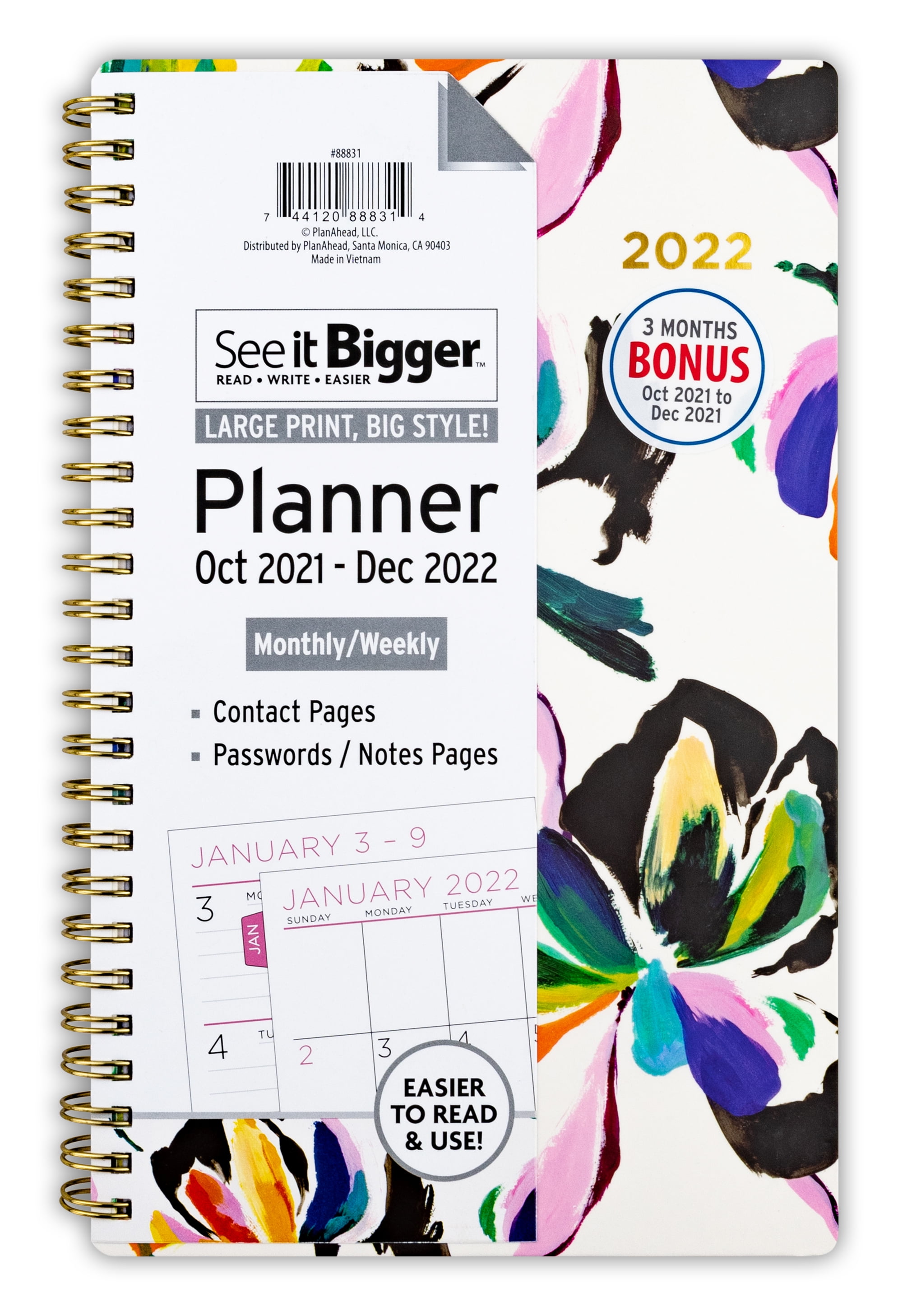 See It Bigger Monthly Planner - arai7gr