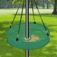 thumbnail image 5 of oshhni Bird Seed Catcher Tray Decoration Hanging Hoop for Outdoor Birds Feeder Yard Green, 5 of 10
