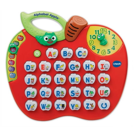 VTech Alphabet Apple With Light-Up Buttons and 8 Learning (Best Way To Learn Arabic Alphabet)