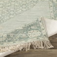 thumbnail image 4 of Surya Zainab ZAI-2306 30x96" Runner Cotton Area Rug in Sage Green/Dark Green, 4 of 6