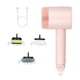 thumbnail image 2 of Cepillo giratorio eléctrico - Limpiador eléctrico multisuperficie para baño, cocina, baldosas y suelo, 3 cabezales reemplazables, batería de 800mAh, blanco/verde/rosa, 2 of 9