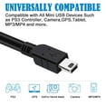 thumbnail image 3 of PwrON 5ft USB Charger Power Cable Cord Replacement for VIOFO A119 Capacitor Novatek 96660 HD 2K 1440p 1296P 1080P Car Dash Camera, 3 of 5