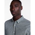 thumbnail image 4 of George Men's Poplin Shirt with Long Sleeves, Sizes S-3XL, LT-4XLT, 2XB-6XB, 4 of 5
