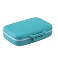 thumbnail image 1 of Pill Case Plastic Portable 6 Grids Pill Organizer Pill Box for Outdoor Travel, 1 of 10