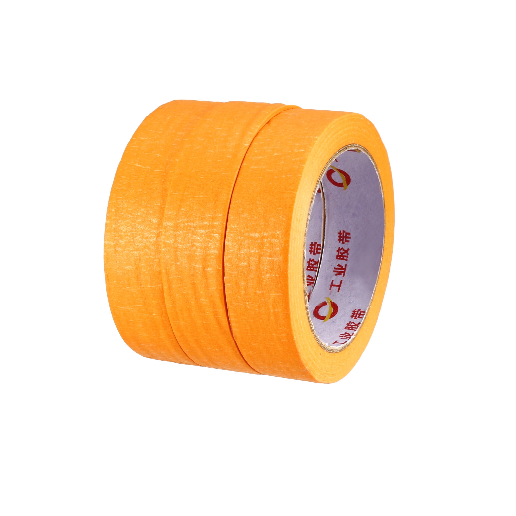 Orange Painter Tapes,0.98 inchx33 Yardsx3 Roll,Craft Paper Tape,Teacher