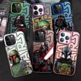 thumbnail image 2 of Funda de teléfono de Star Mandalorians w-wars para Apple iPhone 16, 15 Pro Max, 13, 14 Plus, 12, 11 Pro plus, mate, 2 of 5