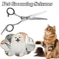 thumbnail image 3 of Stainless Steel Curved Scissors for Dog Grooming, Multi-Functional with Anti-Slip Handle, 3 of 9