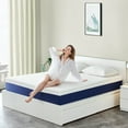 thumbnail image 2 of Molblly 12 inch King Size Medium Plush Gel Memory Foam Mattress Cooling Support Bed-in-a-Box, 2 of 6