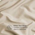 thumbnail image 4 of Bare Home Premium 1800 Ultra-Soft Double Brushed Microfiber Pillowcase Bulk Pack, Standard, 4 Pack, Sand, 4 of 5