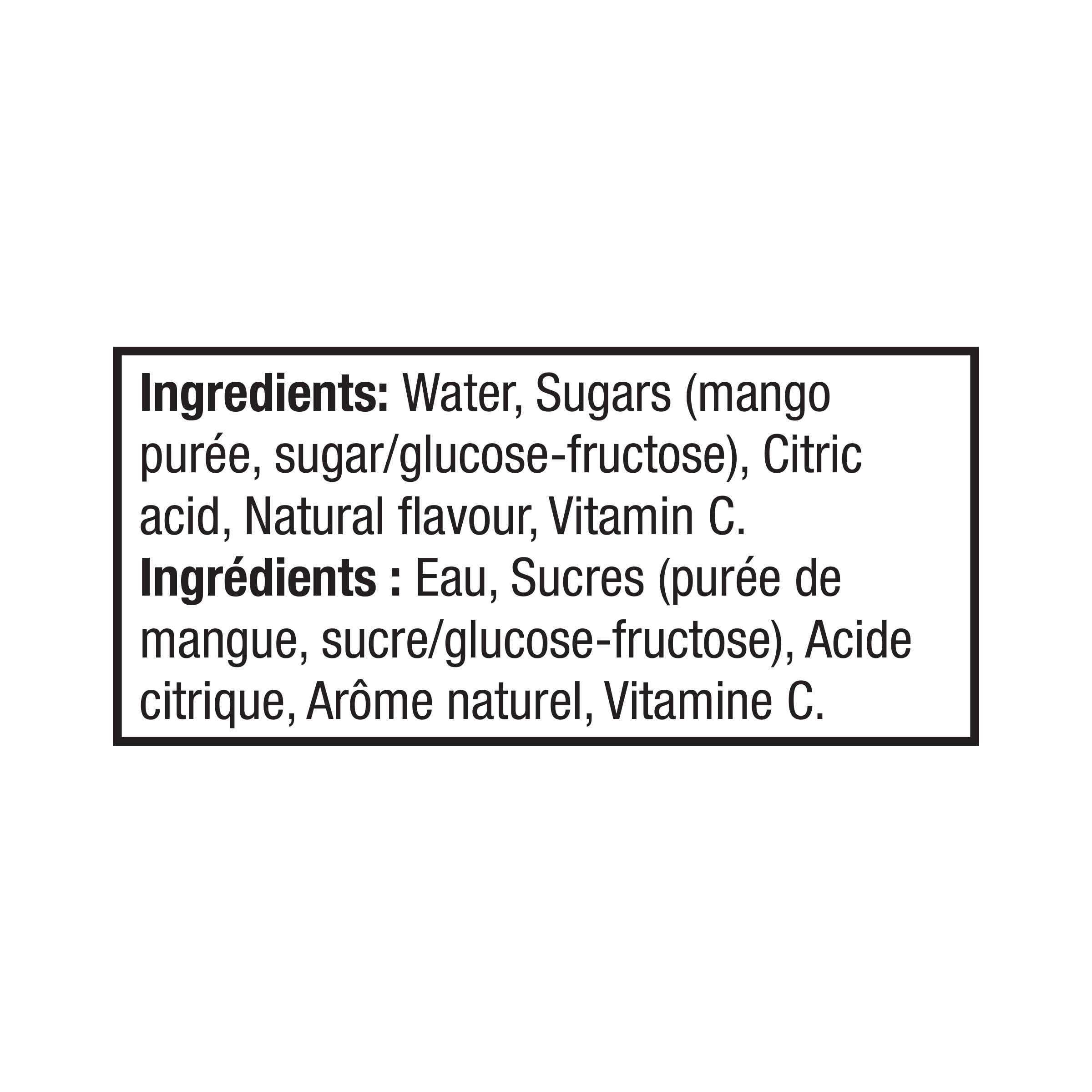 Del Monte Mango Nectar Juice Boxes 8X200ML