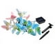 thumbnail image 2 of Hogar y jardín, Exterior y jardín, Jardinería, Regalo de jardín, Lámpara de cadena de luces solares con 12 LED y forma de mariposa, decoración de jardín para exteriores, lámpara de enchufe de 3,8 m, l, 2 of 9