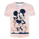 thumbnail image 1 of Camisetas de Mickey Mouse, ropa de verano, camisetas de moda para chicas, camisetas de manga corta informales de dibujos animados de la nueva serie de Disney 2023, camisetas 1-14Y6T Gao Jinjia LED, 1 of 2