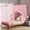 Pink, variant on 4 Corners Mosquito Net for Mosquiteros para Camas Bed Canopies Netting Bed Drapes Rectangular Mosquito Mesh for Camping Home Outdoor Travel
