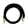 thumbnail image 1 of Rope Barriers - Heavy Duty Control Stanchions With Retractable Crowd Control Stanchions 3m Black, 1 of 7