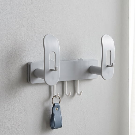 FOMIYES Space-Saving Scale Holder ABS Light Grey for Bathroom and Kitchen Use