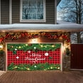 thumbnail image 4 of Hometravel Seasonal Garage Banner Display, Christmas Themed Door Decoration Flag, Party Atmosphere Backdrop for Outdoor Holiday Celebration, 4 of 6