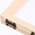 thumbnail image 3 of HAMPPLIES 2Pcs Wooden Paper Frame and Screen for Beginners Beige Rectangular Shape, 3 of 7