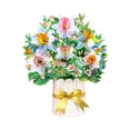 thumbnail image 2 of LKZQHMC 3D Greeting Cards Pop Up Cards 13.8" Narcissus Paper Flower Bouquet Gifts for Women Mom Wife Birthday,Anniversary,Get Well Cards with Note Card & Envelope,Romantic Narcissus,Narcissus, 2 of 4