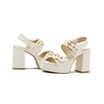 thumbnail image 2 of Zapatilla Elegante para mujer Formal Oficina Lady Paulina color Latte beige 23, 2 of 6