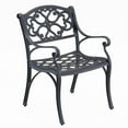 thumbnail image 1 of Home Styles Fauteuil de Salle à Manger Extérieur Biscayne en Finition Noire (Lot de 2), 1 of 5