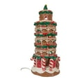 thumbnail image 2 of Kurt S. Adler Leaning Tower of Pisa with C7 Bulb Gingerbread House, 10-Inch, Brown (GBJ0024), 2 of 4