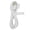 White, variant on NFTIGB 5.9 ft / 1.8 m Micro USB Charging Cable Replacement for Naga Pro, DeathAdder V2 Pro, Viper Ultimate Gaming Mouse, Braided Cord, Pink