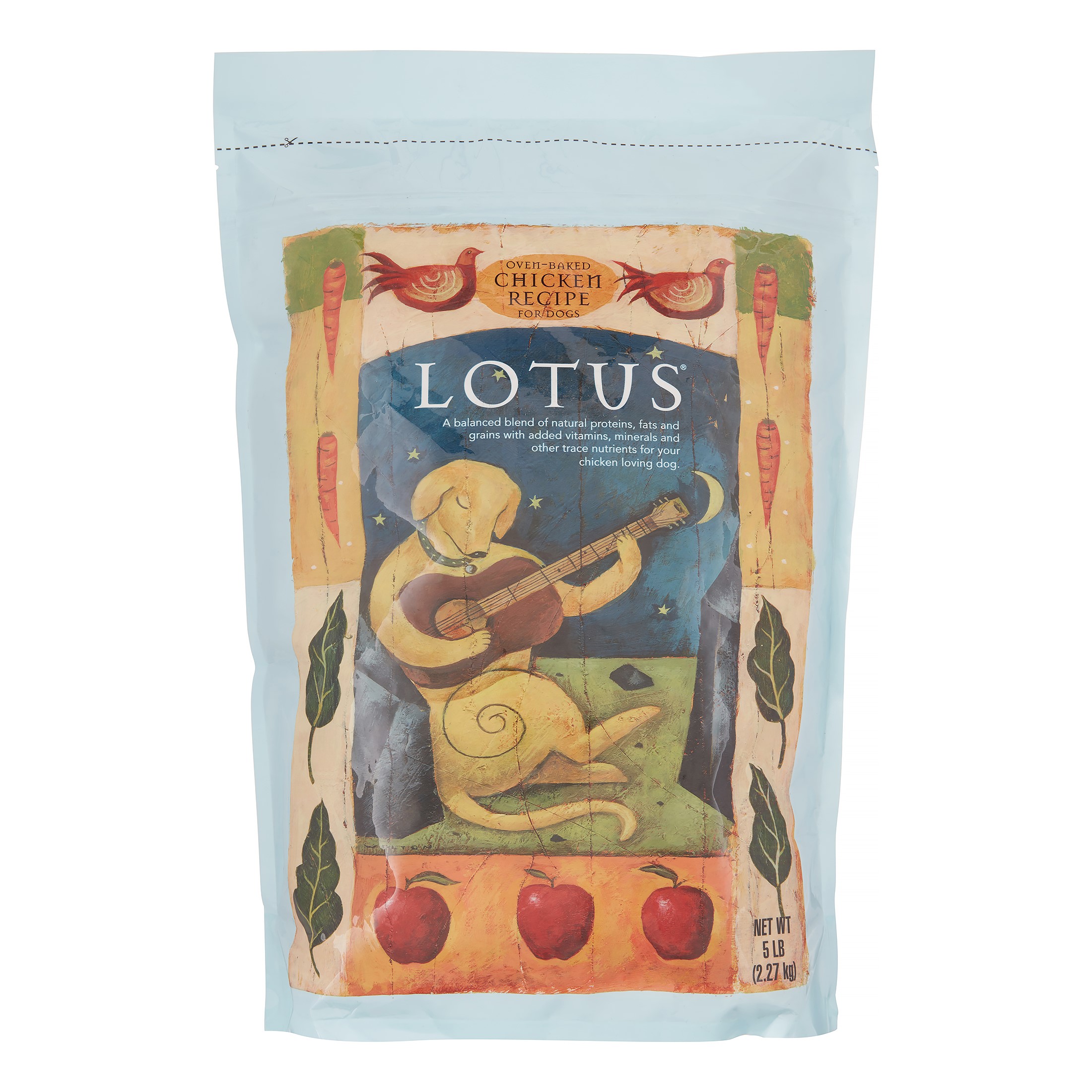 Lotus Chicken Recipe Dry Dog Food, 5 lb