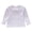 White-prfc, variant on Vdoaml Girls Peter Pan Collar Long Sleeve Top Kids Back Keyhole Opening Shirt Children Sweet Casual Blouse 2-3 Years Yellow