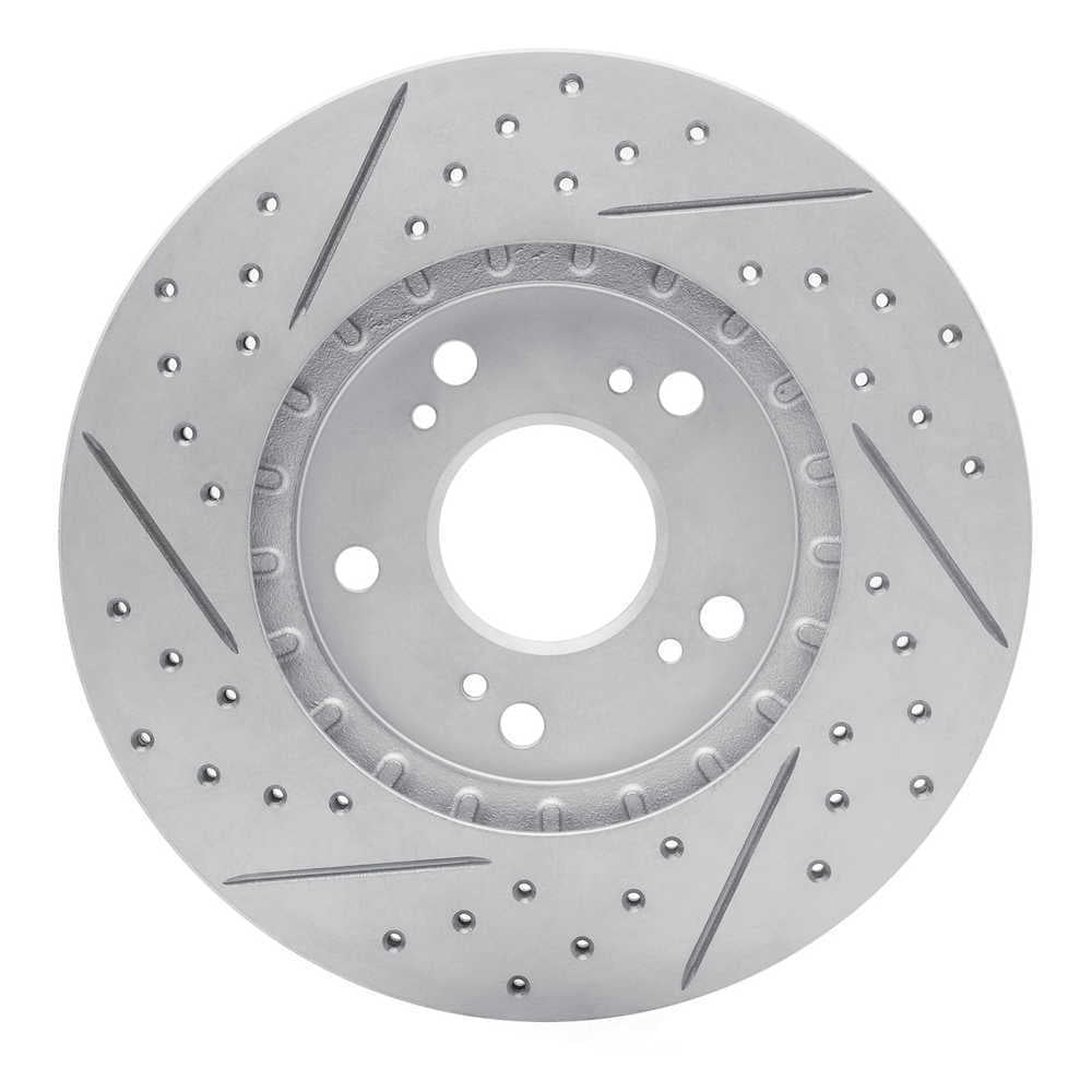 Dynamic Friction Company 830-58005R DFC Geoperformance Rotor - Drilled and Slotted