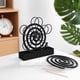 thumbnail image 2 of Compre 2 Ahorre 10% Estante para bobinas de mosquitos con forma de flor de verano Arte del hierro, soporte de bobina para mosquitos Bandeja colgante para bobinas de mosquitos Caja de bobinas para mos, 2 of 7