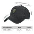 thumbnail image 6 of Greensboro Grasshoppers Unisex Adjustable For Hat Baseball Cap Casquette, 6 of 8