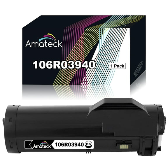 Amateck Compatible Toner Cartridge Replacement for Xerox 106R03940 Black 1 Pack for VersaLink B600, B600DN, B600DT, B605, B605 SL, B605 XL, B605S, B610, B610DN, B610DT, B615, B615 XP, B615SL, B615XL