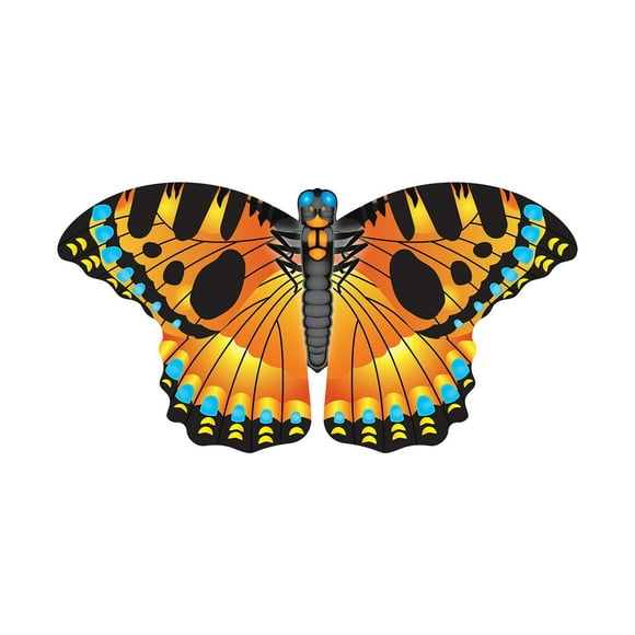 Cerf-volant papillon en nylon X Kites, 34 pouces de large, prêt à voler - Opal Cerf-volant papillon