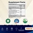 thumbnail image 2 of Vitamatic Advanced Sleep Aid with Melatonin - 120 Vegetable Capsules - Made with B6, Magnesium, L-Theanine, L-Tryptophan, 5-HTP, GABA, Valerian, Chamomile, Passion Flower, Ashwagandha & Black Pepper, 2 of 10
