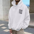 thumbnail image 2 of Men's Autumn and Winter Fashion Casual Long Sleeved Hooded Sports Sweater, 2 of 8