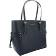 thumbnail image 3 of Michael Kors Womens Voyager Leather Logo Tote Handbag, 3 of 3