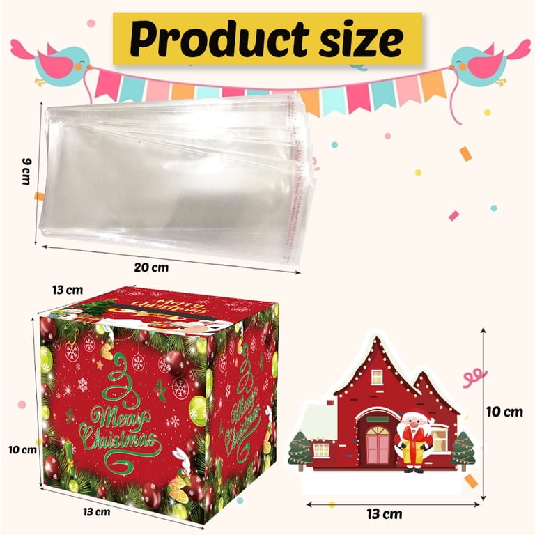 Early Christmas Gift Ideas 4 Pack Christmas Money Box For Cash Gift Pull Surprise Xmas Bulk Christmas Gifts-508384