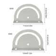 thumbnail image 5 of Easy to Install 180 Degree 3030 Aluminum Profiles 4040 Crossing Plate for Industrial Framework and Maintenance Tasks, 5 of 12