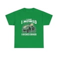 thumbnail image 2 of I Came I Mowed I Kicked Grass Riding Mower Mowing Dad T-Shirt, 2 of 2