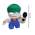 thumbnail image 2 of Figura de juego de peluche de juguete, muñeco esponjoso de peluche suave, cojín decorativo para decoración de sofá y dormitorio, 2 of 3